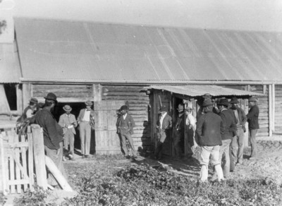 nanima shearers pastoral 1898 station shed waiting pay outside